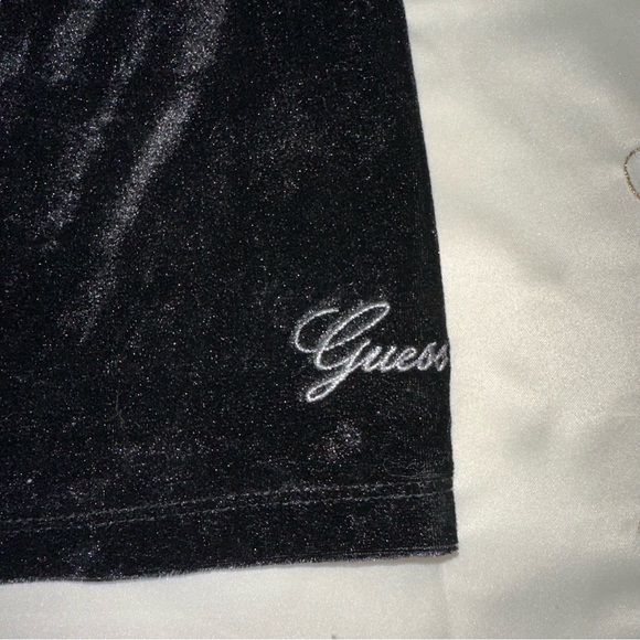 velvet guess mini skirt black - Picture 2 of 3